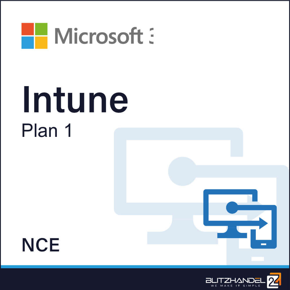 Microsoft Intune Plan 1 NCE Blitzhandel24 Licences Logiciels Et Cloud