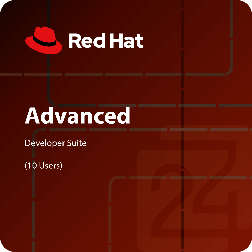 Red User Box Rider Red Hat Advanced Developer Suite (10 Users)