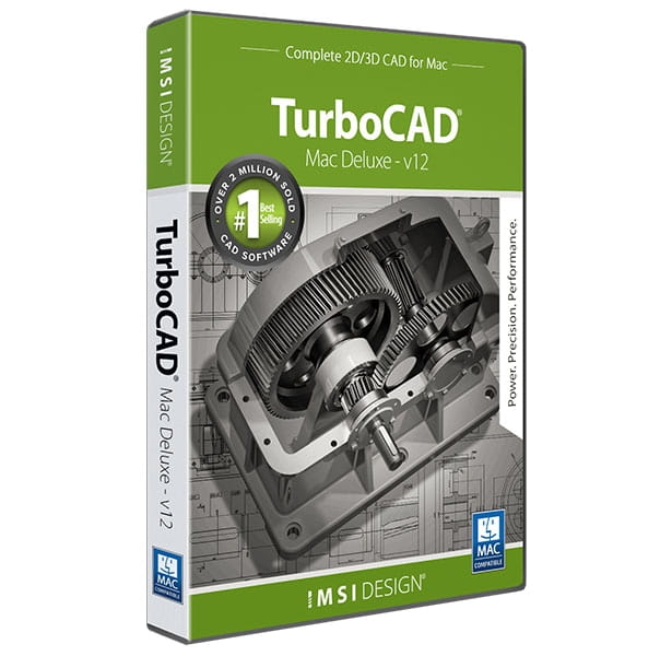 IMSI Design TurboCAD Mac Deluxe 2D/3D V12