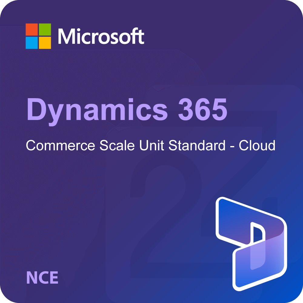 Microsoft Dynamics 365 Commerce Scale Unit Standard - Cloud (NCE)