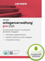 Lexware Anlagenverwaltung pro 2025