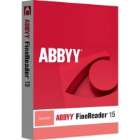 ABBYY FineReader 15 Padrão, 1 Usuário, WIN, Versão completa, Download