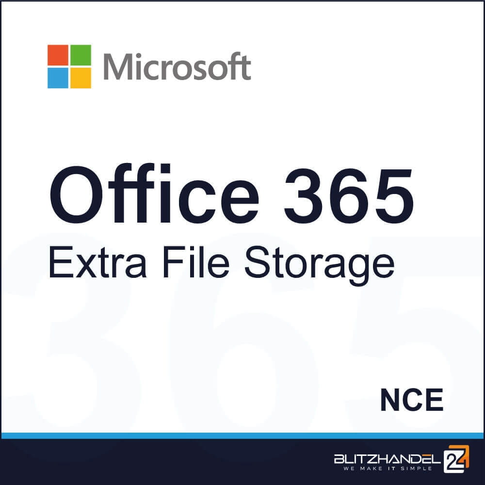 Microsoft Co Office 365 Extra File Storage (NCE) CFQ7TTC0LHS9:0001