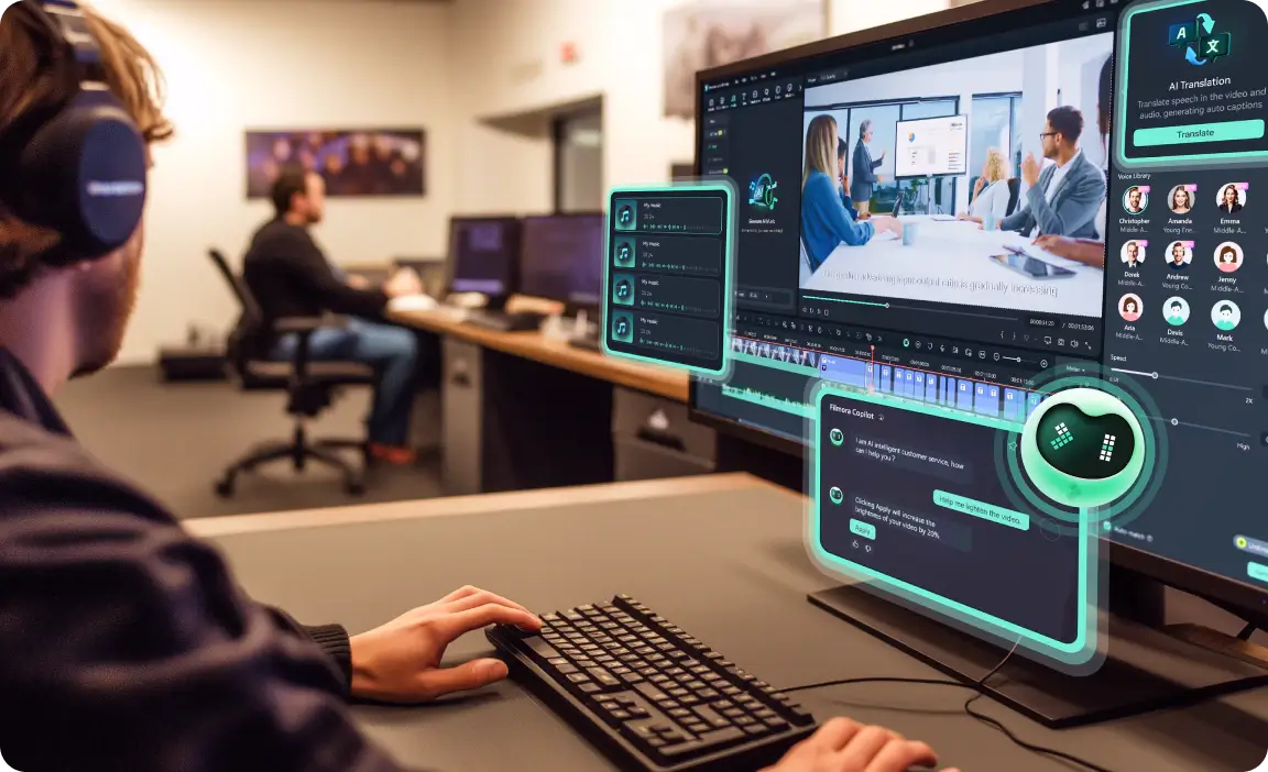 AI features Filmora Education