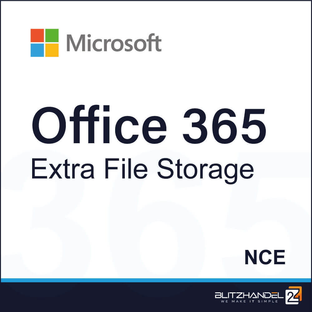 Office 365 Extra File Storage (NCE) Blitzhandel24
