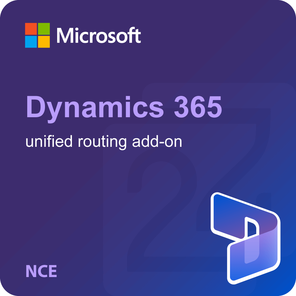 Microsoft Dynamics 365 unified routing add-on (NCE)