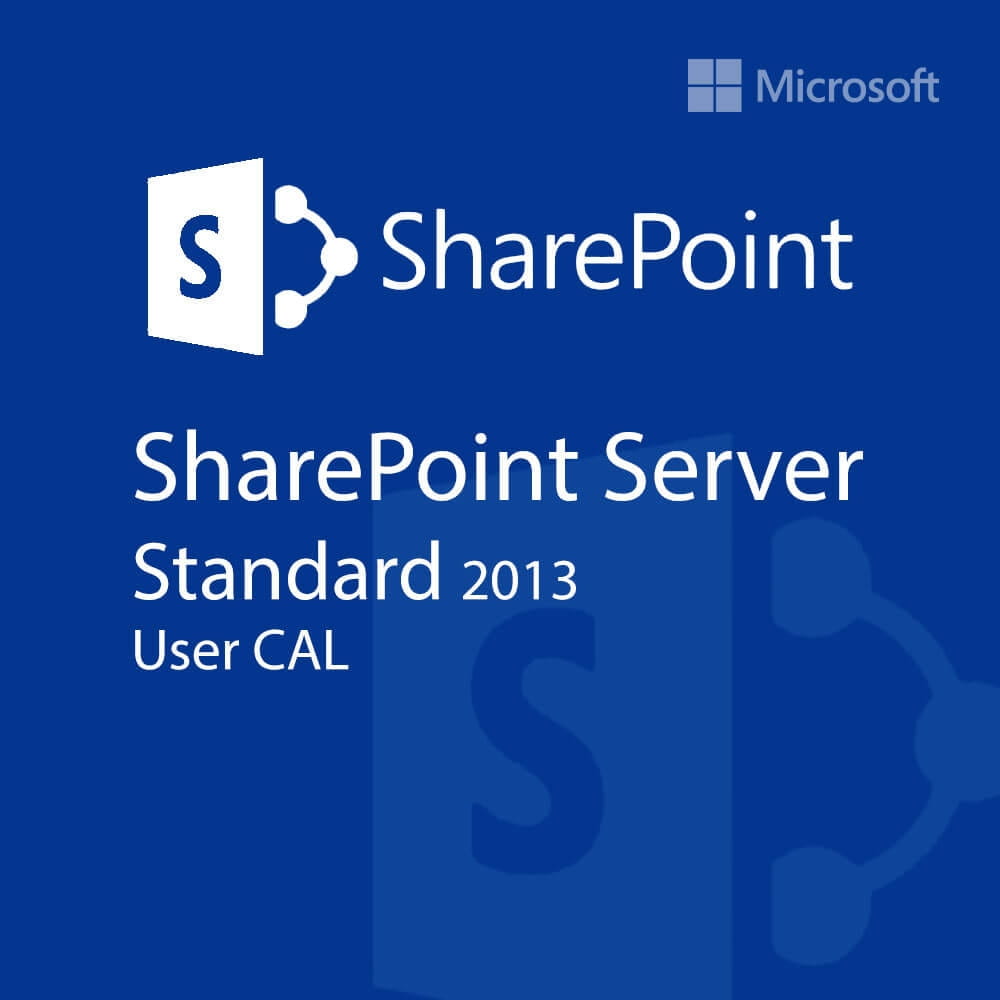 Microsoft Co Microsoft SharePoint Server 2013 Standard User CAL