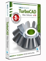 TurboCAD Mac v14 Deluxe 2D3D