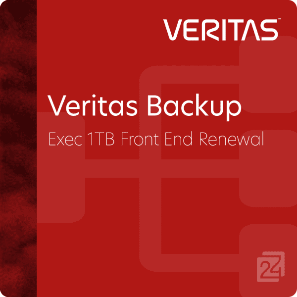 Veritas Backup Exec 1TB Front End Renewal