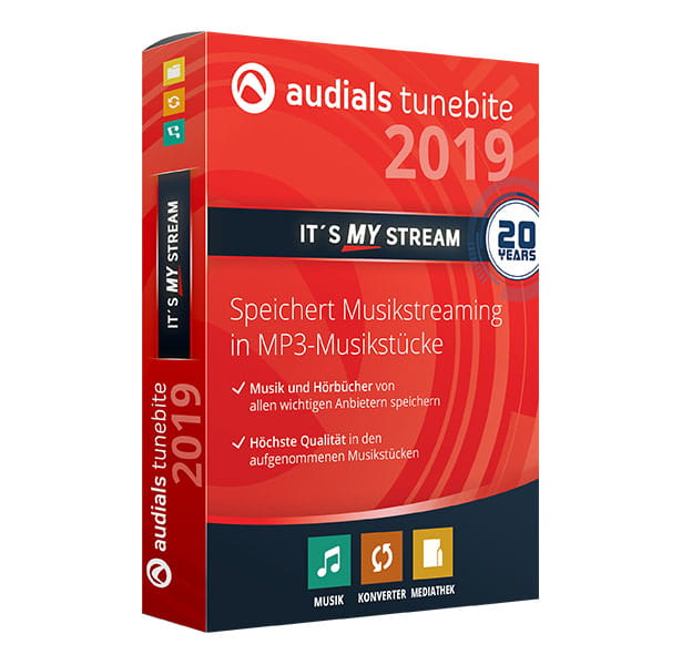 Audials Tunebite 2019 premium music software, [download] [immediate ...