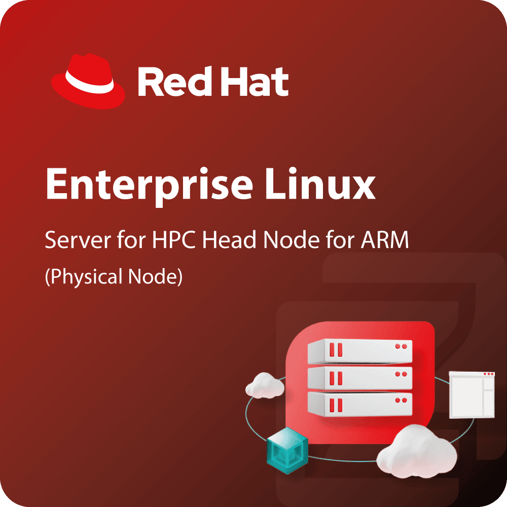Red Hat Enterprise Linux Server for HPC Head Node for ARM (Physical Node)