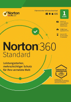 Norton 360 Standard, 10 GB cloud, 1 appareil 1 an AUCUN ABONNEMENT