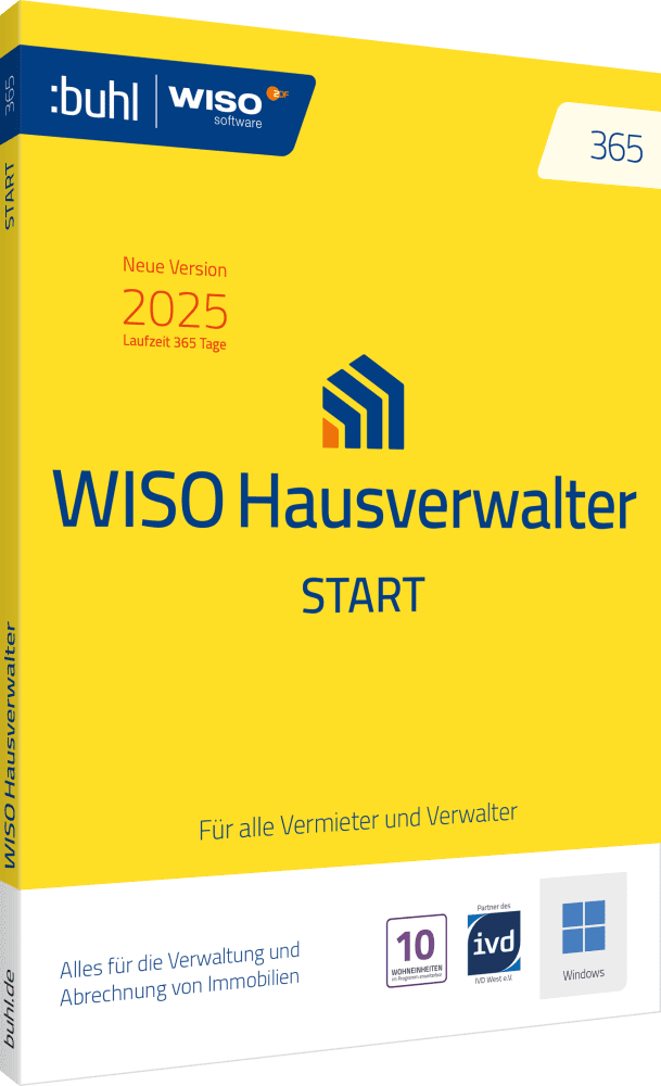 BUHL WISO Hausverwalter 365 Start (Version 2025) DL42816-25