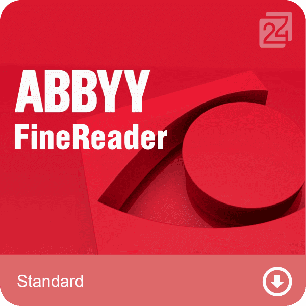 ABBYY FineReader 15 Standard, 1 User, WIN, Full Version, Download