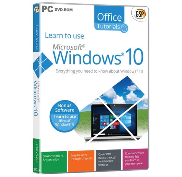 Learn to use Microsoft Windows 10, English