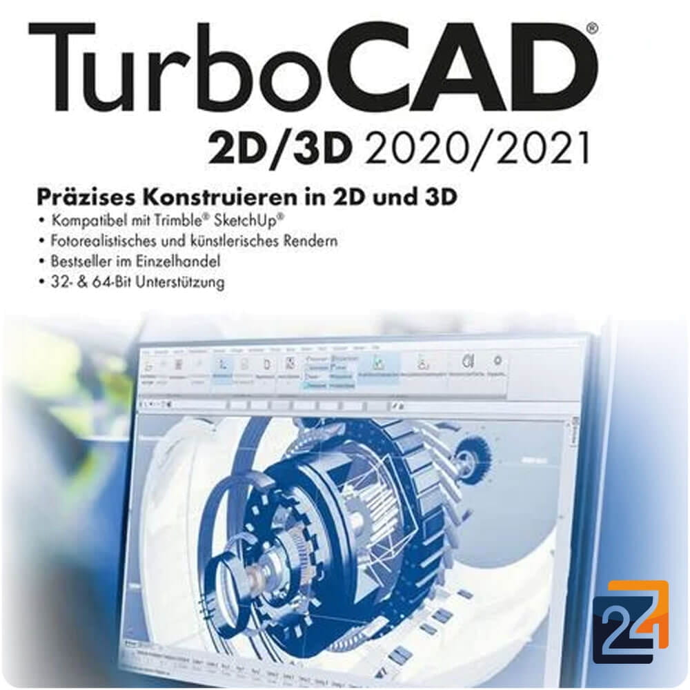 TurboCAD 2D/3D 2020/2021 TC-82576-LIC