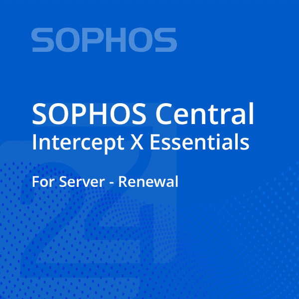 SOPHOS Central Intercept X Essentials for Server - Renewal