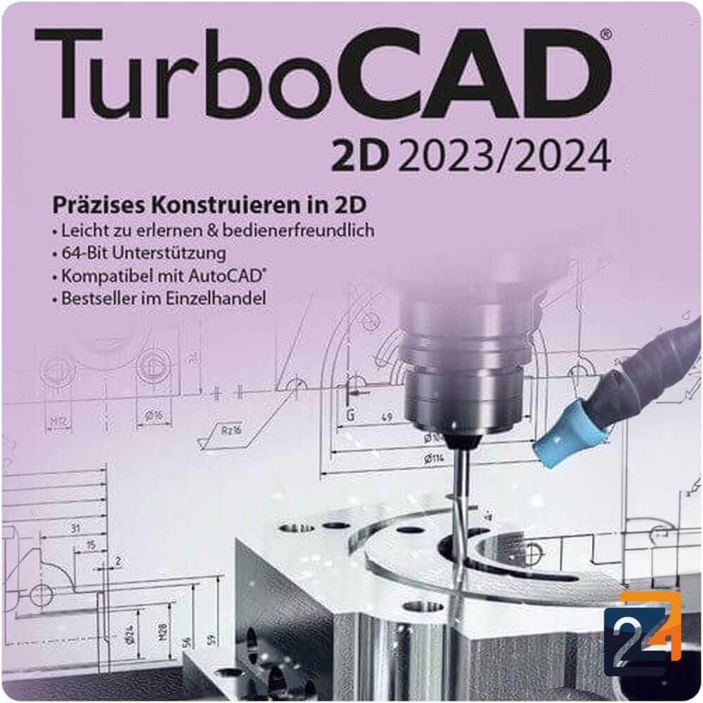 TurboCAD 2D 2023/2024 TC82781-ESD