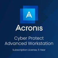 Acronis Cyber Protect Advanced Workstation Subscription License, 5 Year