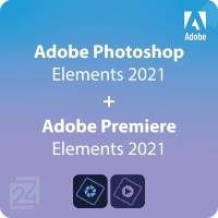 Adobe Photoshop + Premiere Elements 2021 Win/ Mac