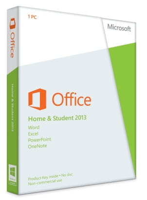 Microsoft Office 2013 Famille et Étudiant