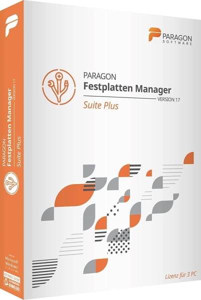 Paragon Festplatten Manager 17 Suite Plus