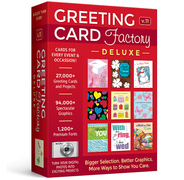 Greeting Card Factory Deluxe 11, English