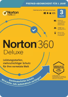 Norton 360 Deluxe, 25 GB cloud backup, 3 devices 1 year NO SUBSCRIPTION