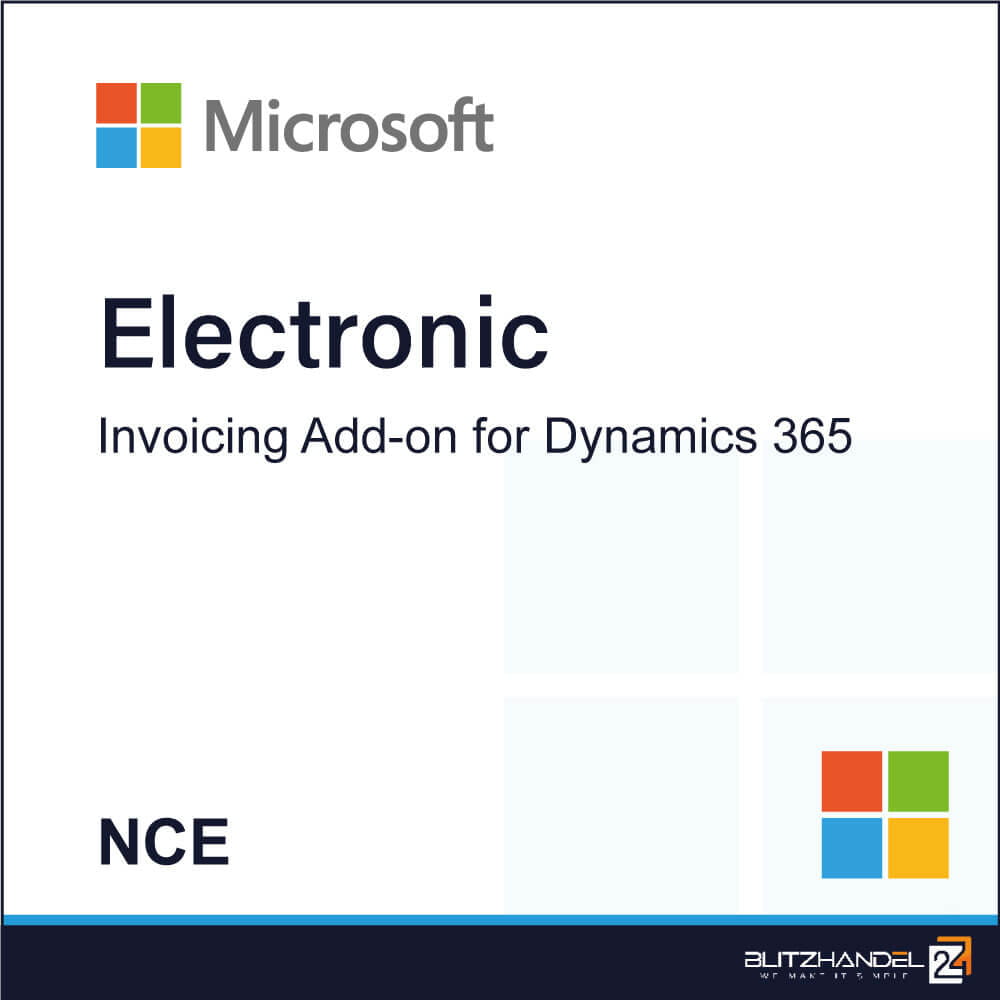 Microsoft Electronic Invoicing Addon for Dynamics 365 (NCE)