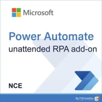 Power Automate unattended RPA add-on (NCE)
