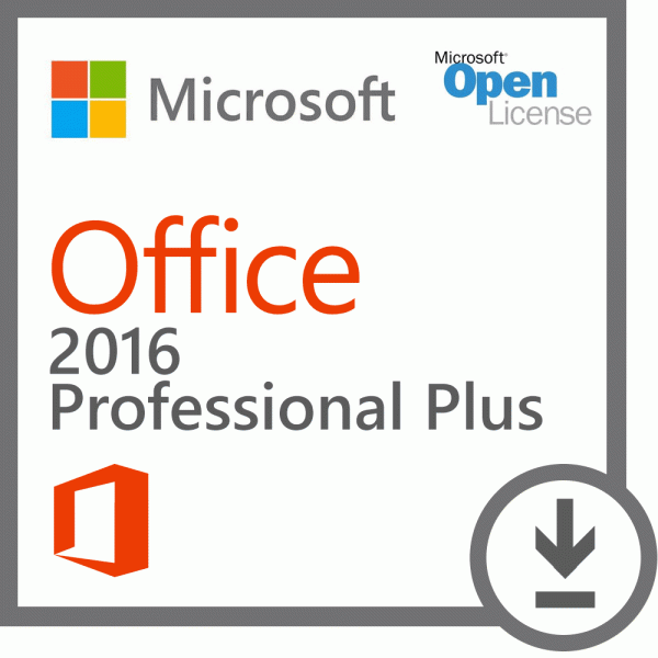 Microsoft Office 2016 Professional Plus Open License Terminalserver, Volumenlizenz