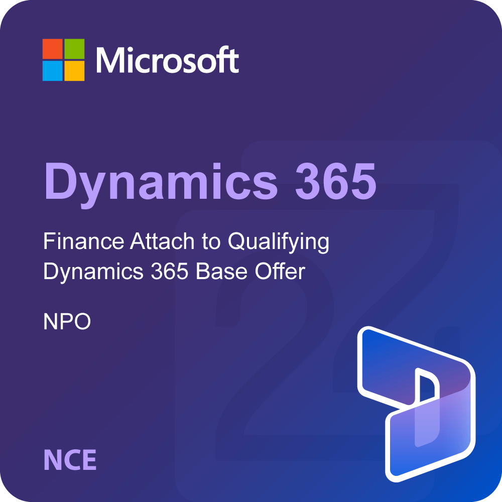 Microsoft Dynamics 365 Finance Attach to Qualifying Dynamics 365 Base ...