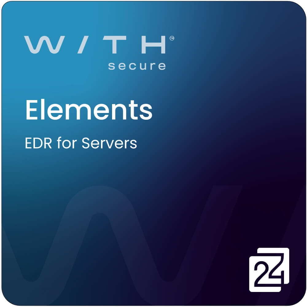 WithSecure Elements EDR for Servers Partner Managed 1 Anno 1 - 24 Utente/i Nuovo Acquisto
