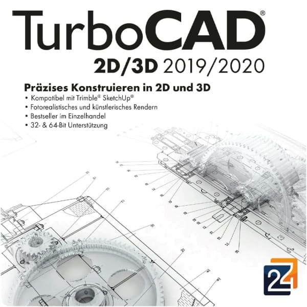TurboCAD 2D/3D 2019/2020