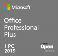 Microsoft Office 2019 Professional Plus Open License, terminal server suitable, volume license
