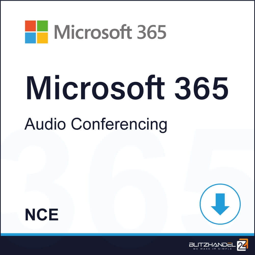 Microsoft Co Microsoft 365 Audio Conferencing (NCE) CFQ7TTC0LHSL:0001