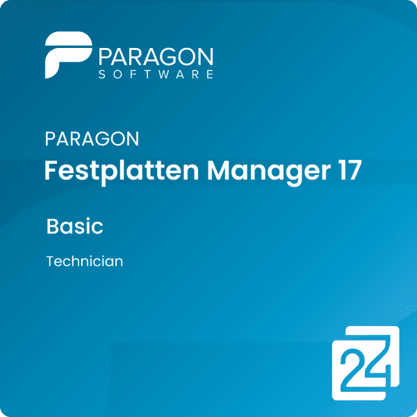 Paragon Festplatten Manager 17 Basic Technician