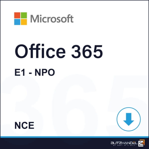 Microsoft Office 365 E1 - NPO (NCE)