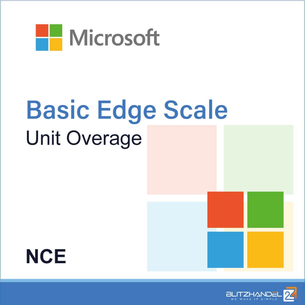 Microsoft Co Basic Edge Scale Unit Overage (NCE) CFQ7TTC0LH31:001B