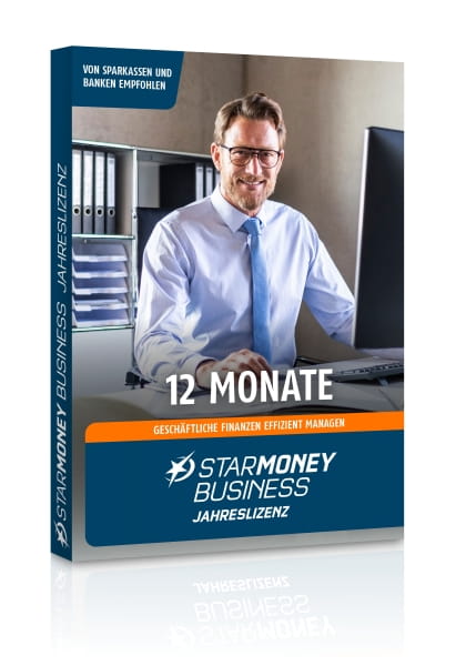 StarMoney 10 Business Jahreslizenz, Deutsch inkl.Premiumsupport