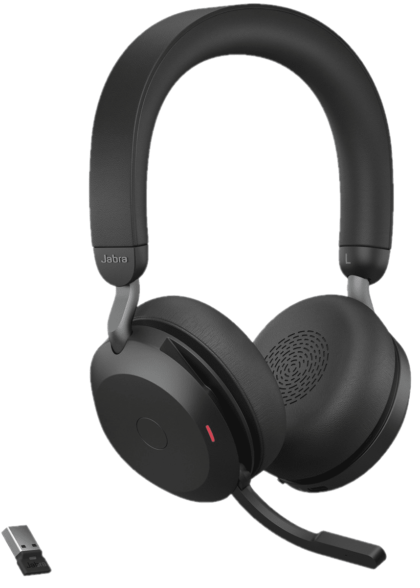 Jabra Evolve2 75 + Charging Station UC (Universal Communications) USB-A