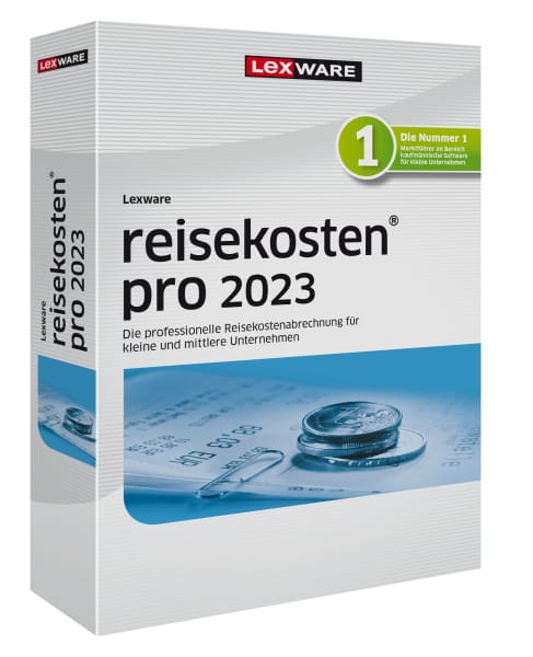 Lexware Reisekosten Pro 2023, 365 Tage Laufzeit, Download