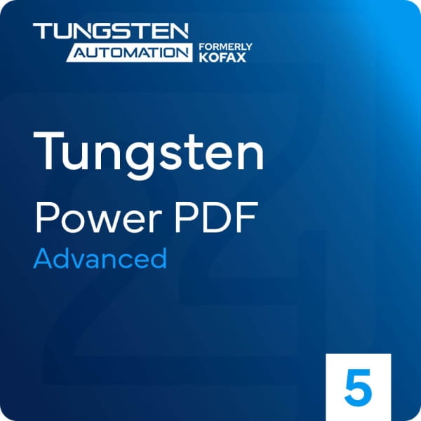 Tungsten Power PDF 5.1 Advanced