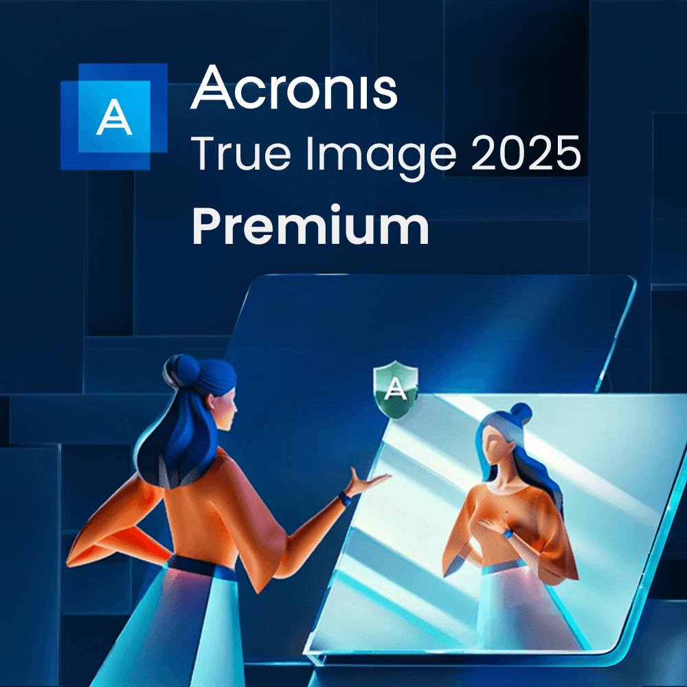 Acronis True Image 2025 Premium, 1 TB Cloud Storage 5 Dispositivi