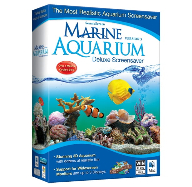 Blitzhandel24 Marine Aquarium Deluxe Screensaver, English