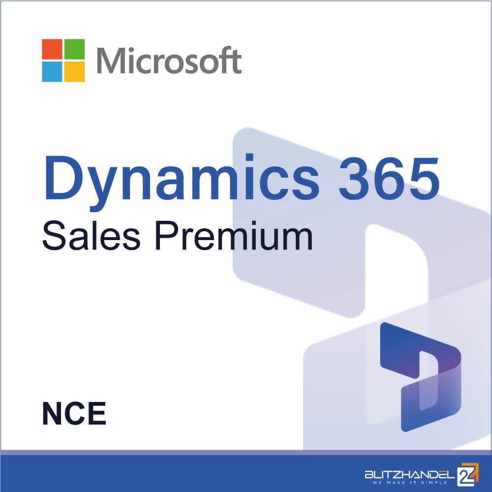 Microsoft Co Dynamics 365 Sales Premium (NCE) CFQ7TTC0HBSJ:0001