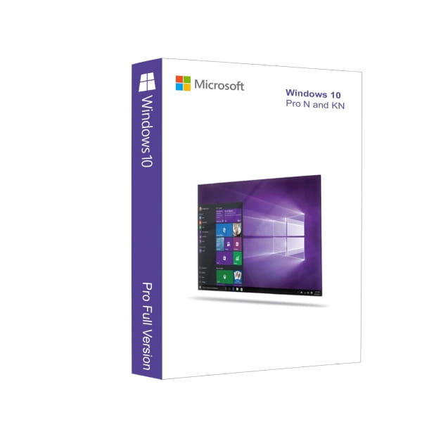 Microsoft Windows 10 Pro N and KN