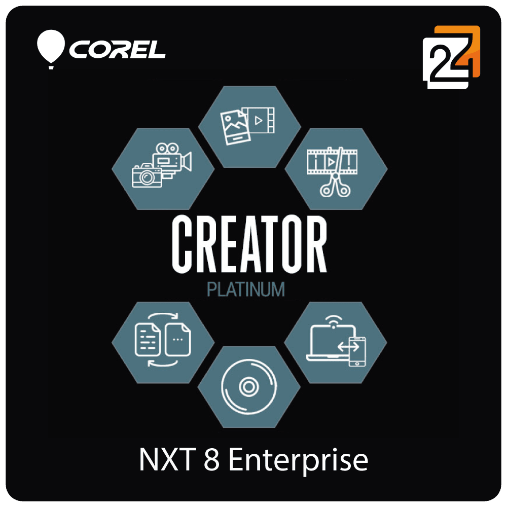 Corel Creator Platinum NXT 8 Enterprise | 501 - 2500 Utilisateur(s)