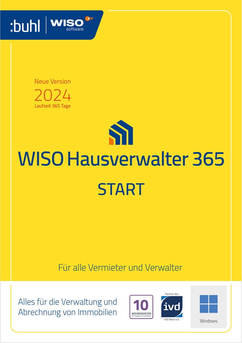 BUHL WISO Hausverwalter 365 (Version 2024) Start KW42816-24