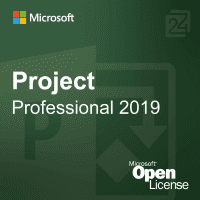 Microsoft Project 2019 Professional Open License, Terminalserver, Volumenlizenz